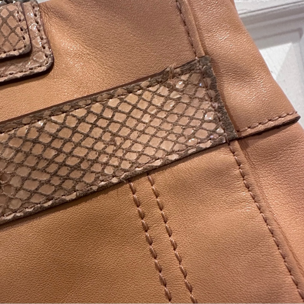 Coach Penelope Apricot / Peachy Leather shoulder bag - - Picture 4 of 14